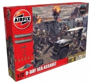 Airfix A50156A Gift Set - D-Day 75th Anniversary Sea Assault - 1:72