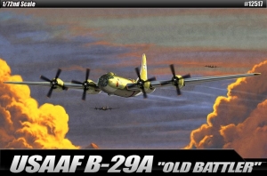 ACADEMY 12517 USAAF B-29A Old Battler - 1:72
