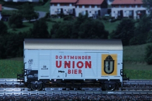 Exact-Train EX20119 Wagon towarowy kryty Oppeln Dortmunder Union Bier Nr. 504253 P, DB, Ep. III