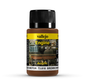 Vallejo 73818 Engine Effects 40 ml. Brown Engine Soot