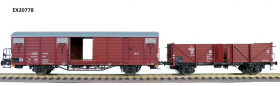 Exaxct-Train EX20778 Zestaw 2 wagonów tow. Klagenfurt, Expresswagen Gehhmmss 14.051, DR, Ep, IV