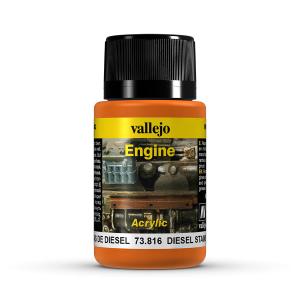 Vallejo 73816 Engine Effects 40 ml. Diesel Stains