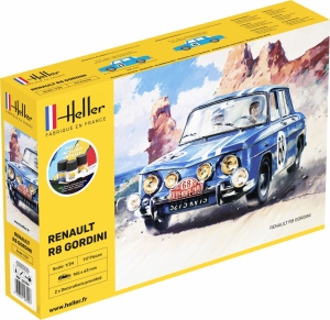 HELLER 56700 Starter Set - Renault R8 Gordini - 1:24