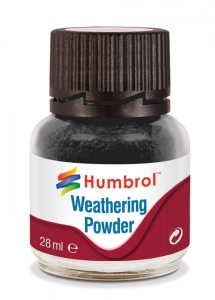Humbrol AV0001 Pigment Weathering Powder 28 ml Black