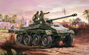 AIRFIX 01311V Sd.Kfz.234 Armoured Car - 1:76