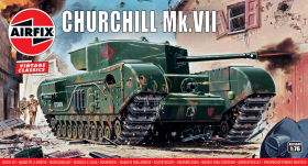 AIRFIX 01304V Churchill MkVII Tank - 1:76