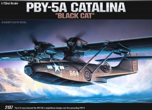 ACADEMY 12487 PBY-5A Catalina Black Cat 1:72