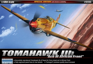 Academy 12235 P-40 Tomahawk IIB Ace of African Front - 1:48