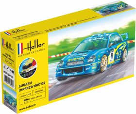 HELLER 56199 Starter Set - Subaru Impreza WRC 2002 - 1:43