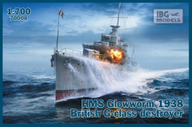 IBG 70008 HMS Glowworm 1938 British G-Class destroyer - 1:700