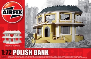 AIRFIX 75015 Ruiny budynku WWII - Bank - Polska - 1:72