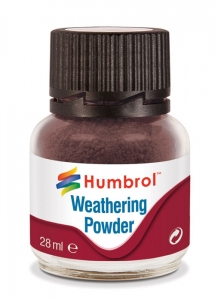 Humbrol AV0007 Pigment Weathering Powder 28 ml Dark Earth