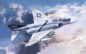 ACADEMY 12305 USN D-4J VF-84 Jolly Rogers 1:48