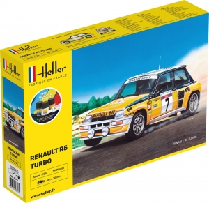 HELLER 56717 Starter Set - Renault R5 Turbo - 1:24