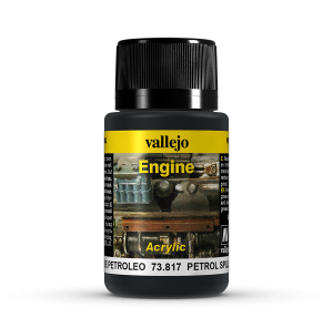 Vallejo 73817 Engine Effects 40 ml. Petrol Spills