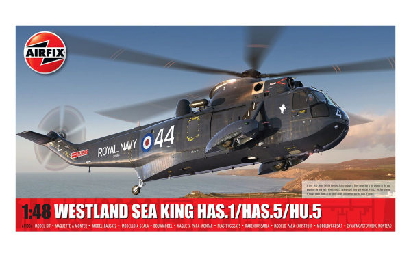 AIRFIX 11006 Westland Sea King HAS.1/HAS.2/HAS.5/HU.5. - 1:48