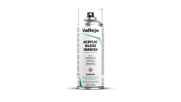 VALLEJO 28530 Spray 400 ml Gloss Varnish