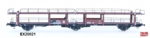 Exact-Train EX20021 Wagon do transportu samochodów Offs 55, 631 128, DB, Ep. III