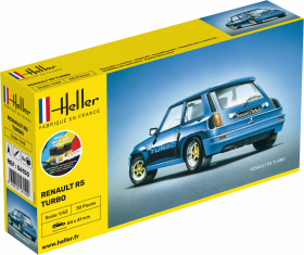 HELLER 56150 Starter Set - Renault R5 Turbo - 1:43