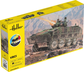 HELLER 57147 Starter Set - Pojazd opancerzony VBCI Afganistan - 1:35