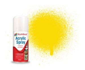 HUMBROL AD6069 Spray akrylowy 150 ml 069 Yellow