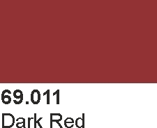 Vallejo 69011 Mecha Color 69011 Dark Red