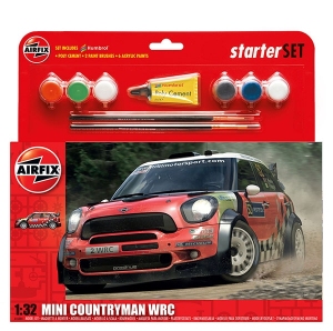AIRFIX 55304 Starter Set - Mini Countryman WRC - 1:32