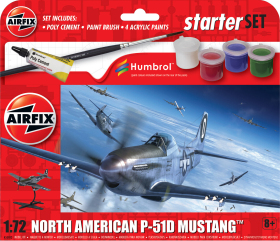 AIRFIX 55013 Starter Set - North American P-51D Mustang  - 1:72