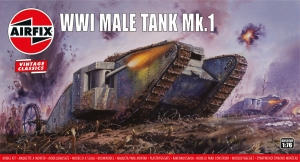 AIRFIX 01315V WWI Male Tank - 1:76