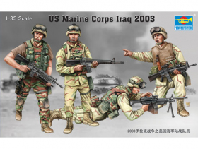 TRUMPETER 00407 Figurki - US Marine Corps - Irak 2003 - 1:35