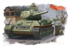 HOBBY BOSS 84809 Russian T-34/85 (model 1944 angle-jointed turret) Tank - 1:48