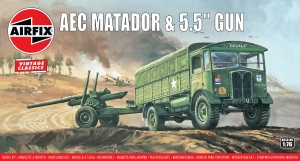 AIRFIX 01314V AEC Matador & 5.5inch Gun - 1:76
