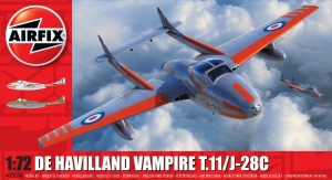 AIRFIX 02058A deHavilland Vampire T.11 / J-28C - 1:72
