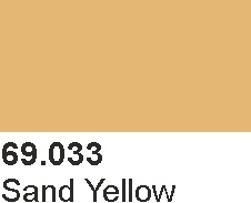 Vallejo 69033 Mecha Color 69033 Sand Yellow