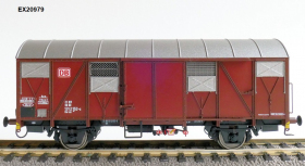 Exaxct-Train EX20979 Wagon towarowy Gs-uv 212 z klapami alu., 131 2153-6, DB, Ep. V
