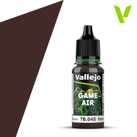 Vallejo 76045 Game Air 045-18 ml. Charred Brown