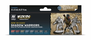 VALLEJO 80253 Wizkids Zestaw Premium 8 farb - Shadow warriors