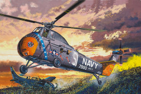 TRUMPETER 02882 Helikopter H-34 US Navy Rescue - 1:48