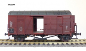 Exact-Train EX22043 Wagon towarowy kryty Oppeln 141154 Kddth z budką hamulcową, PKP, Ep. III (brudzony)