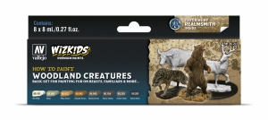 Vallejo 80254 Zestaw Wizkids Premium 8 farb - Woodland creatures