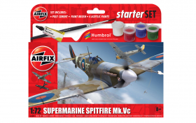 AIRFIX 55001 Small Beginners Set - Supermarine Spitfire MkVc - 1:72