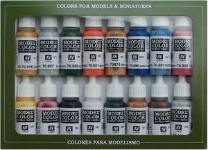 VALLEJO 70101 Model Color Zestaw 16 farb - Folkstone Basics