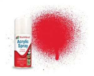 HUMBROL AD6019 Spray akrylowy 150 ml 019 Red