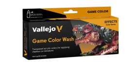 VALLEJO 72190 Game Color Zestaw 8 farb - Game Color Wash