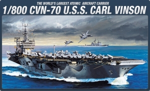 ACADEMY 14209 CVN-70 USS Carl Vinson 1:800