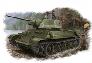 HOBBY BOSS 84808 Russian T-34/76 (model 1943 Factory No.112) Tank - 1:48
