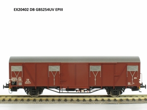 Exact-Train EX20402 Wagon towarowy kryty Glmmehs 61 uv, DB, Ep. III