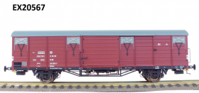 Exaxct-Train EX20567 Wagon towarowy DR Glmms 21RIV50 150 0076-7, DR, Ep. IV
