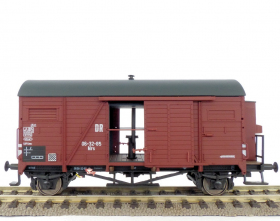 Exact-Train EX20042 Wagon towarowy G-Nordhausen MS (Bremserhaus) (Msw) nr.1, DR, Ep. IIIb