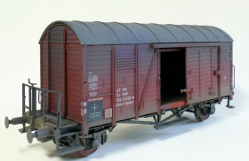 Exaxct-Train EX22049 Wagon towarowy kryty Oppeln 27 51 104 9 056-0 .Glmr (Kddth) z budką ham., PKP, Ep. IV (brudzony)